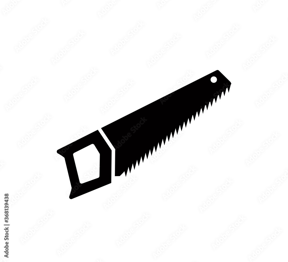 Saw icon vector logo template Saw icon vector logo template