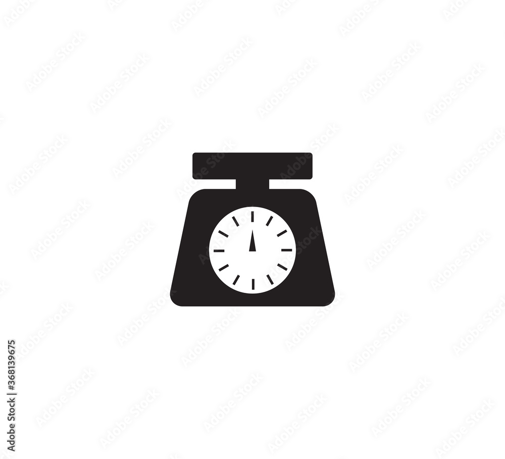 Scale icon vector logo design template Scale icon vector logo design template