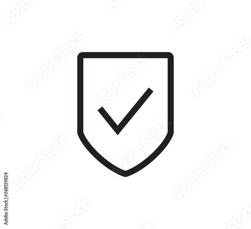 Free Download Shield icon vector logo design template - GFXLoad