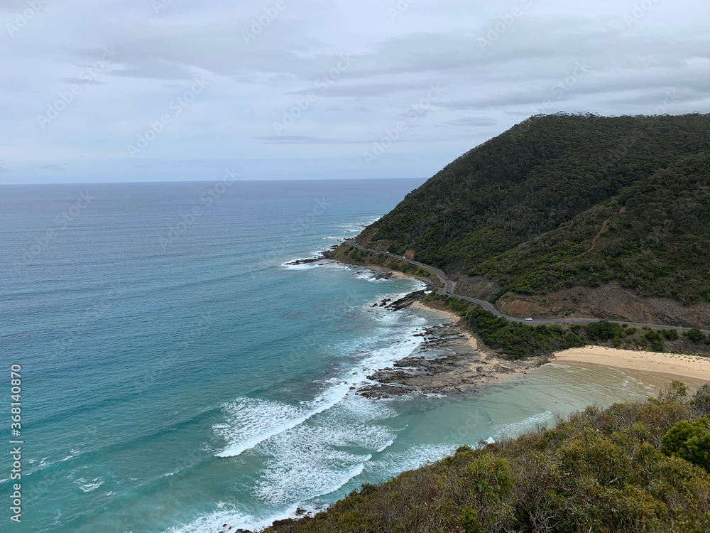 Teddy's Lookout on great ocean road Teddy's Lookout on great ocean road