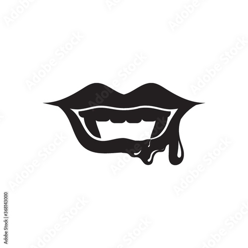 lips with blood