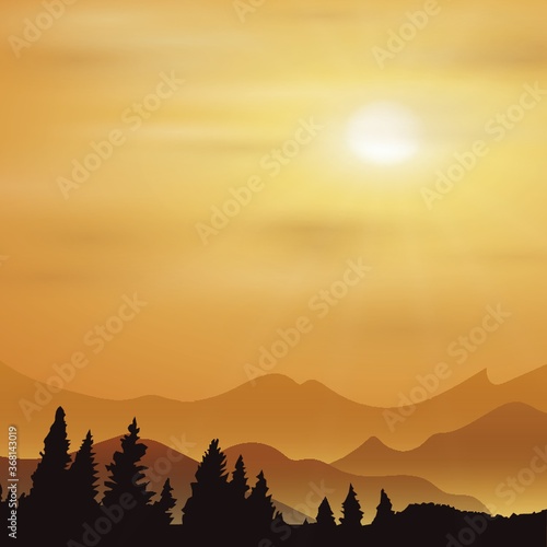 sunrise background
