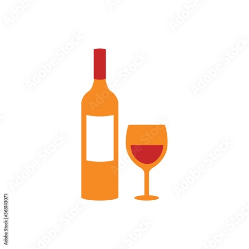 wine with glass