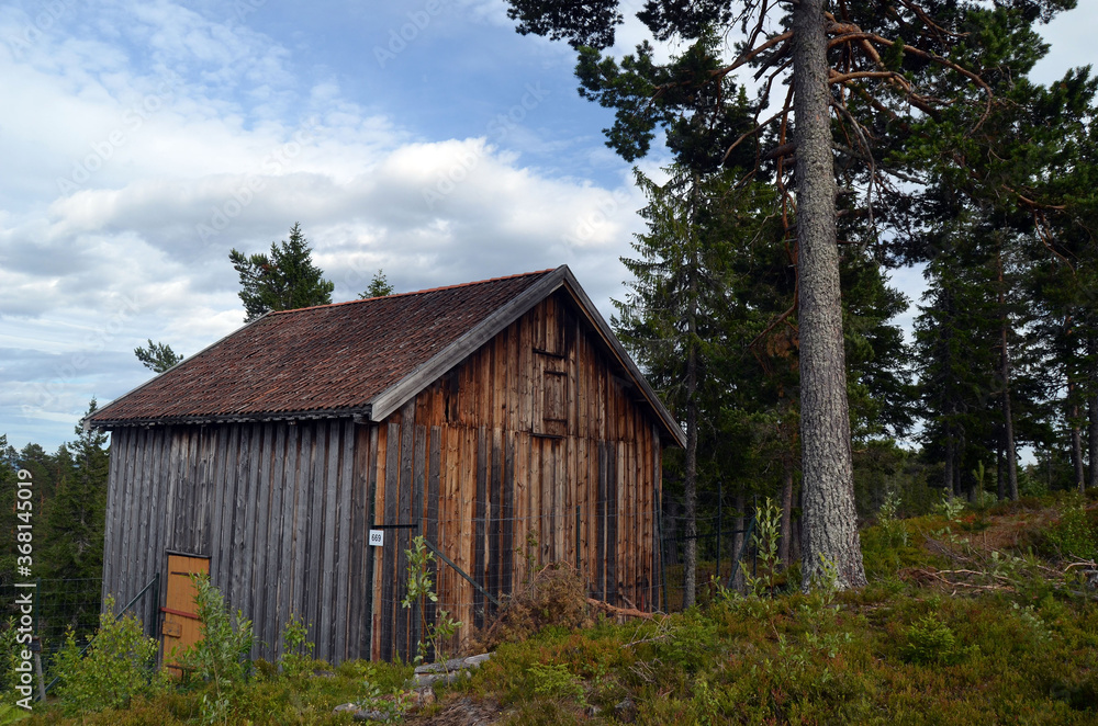 Abandoned mining village. Kongsberg,Norway Abandoned mining village. Kongsberg,Norway