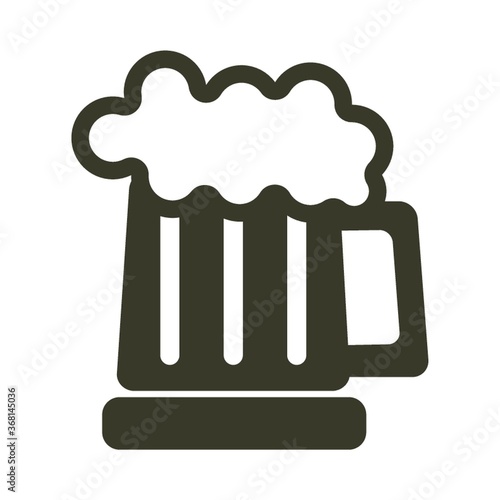 beer in a mug