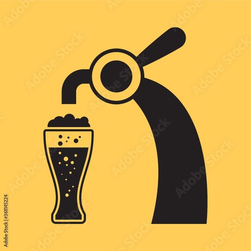 beer with tap
