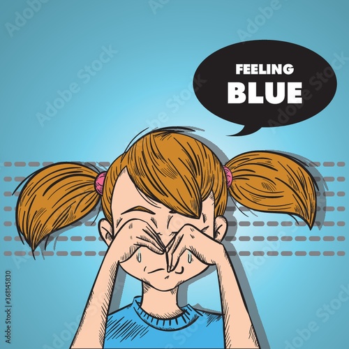 girl crying