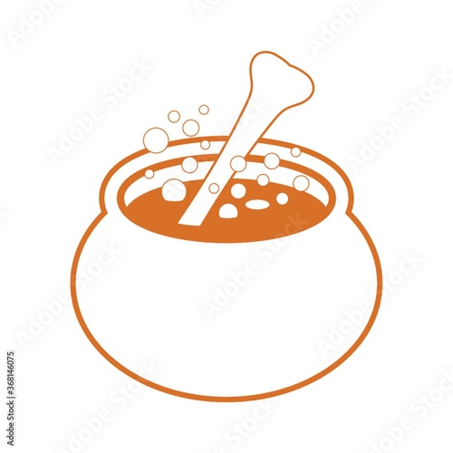 potion in the pot