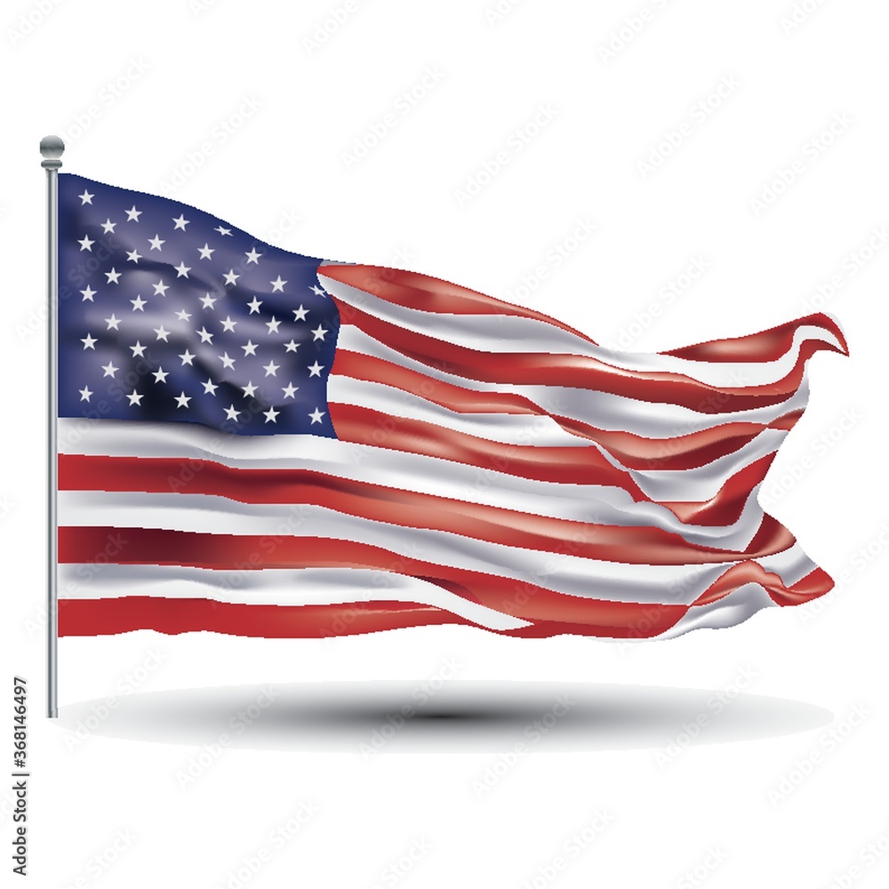 Obraz premium american flag