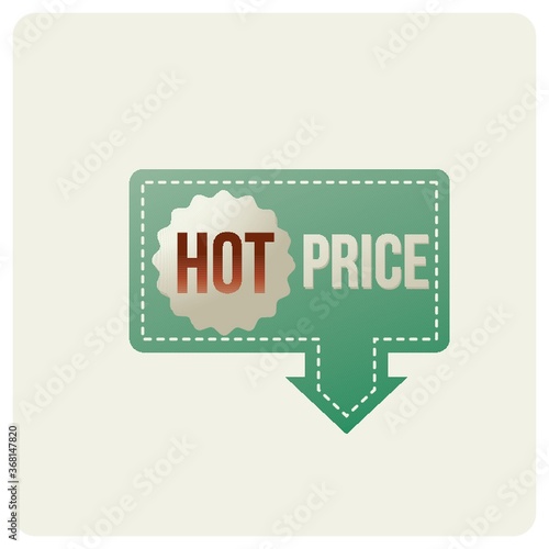 hot price badge