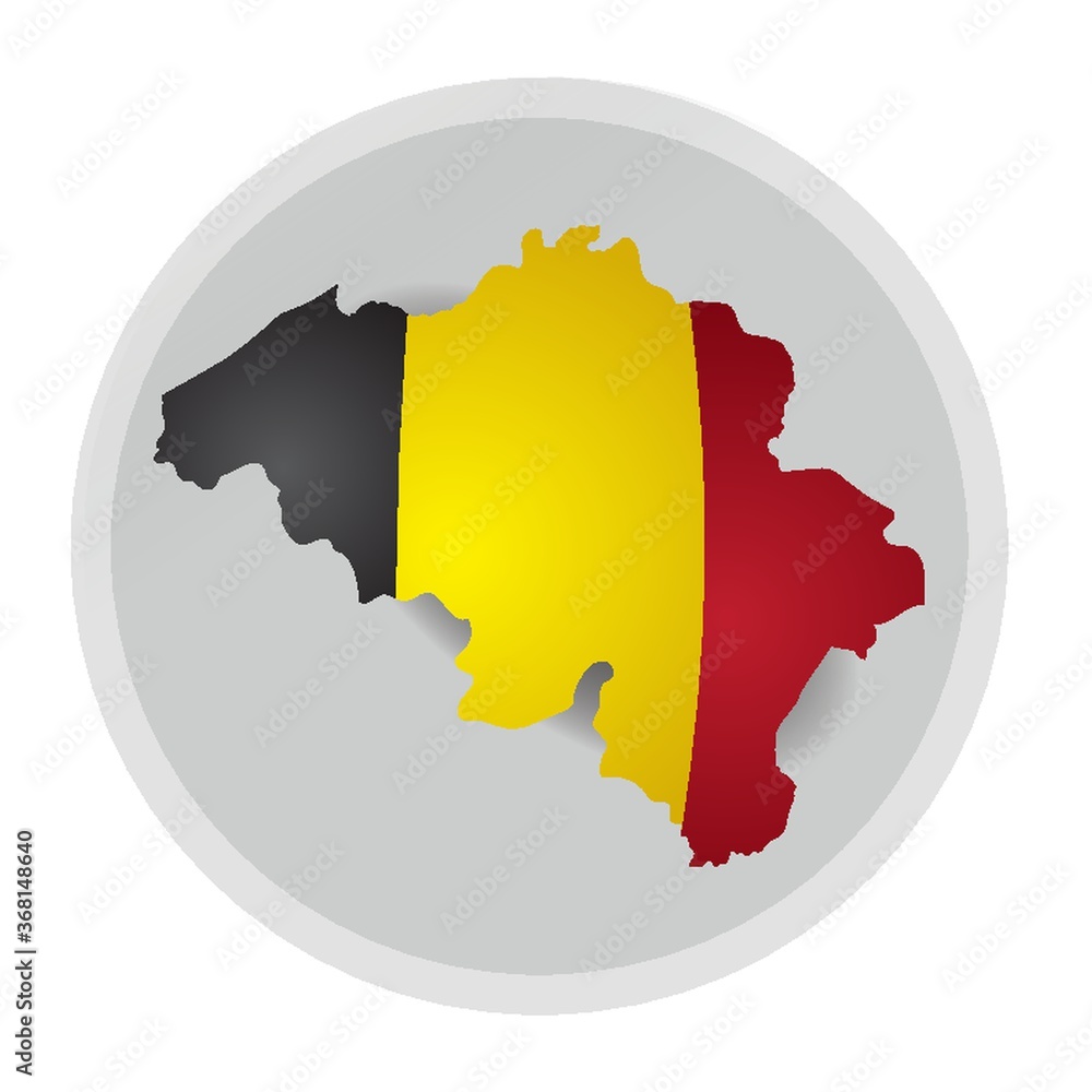 Fototapeta premium belgium map