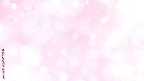 Pink bokeh abstract beautiful double light blurred glowing pastel gradient background. concept for wedding card design © NotjungCG