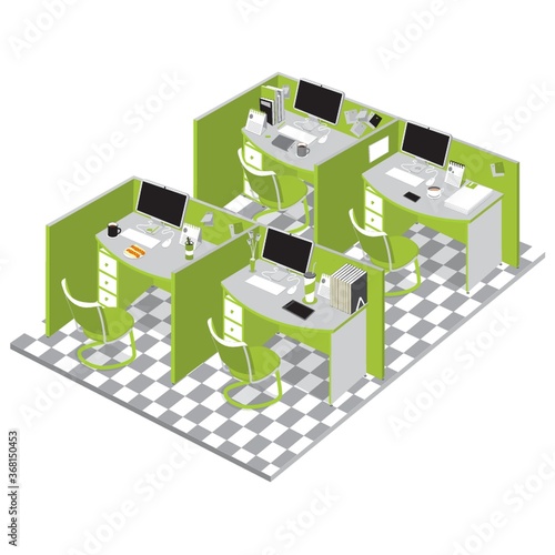 office cubicles