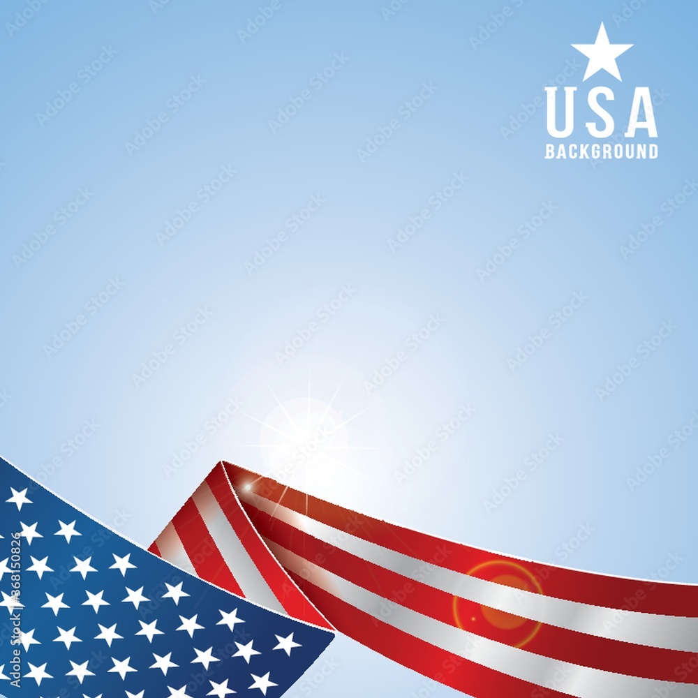 Obraz premium usa background