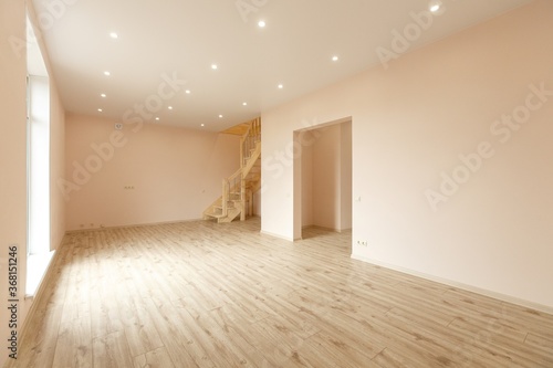 new unfurnished house or apartment in light colors