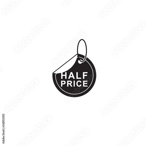 half price tag