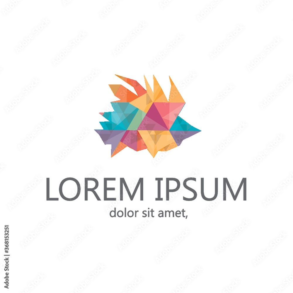 Fototapeta premium abstract icon