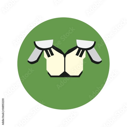 football shoulder pads
