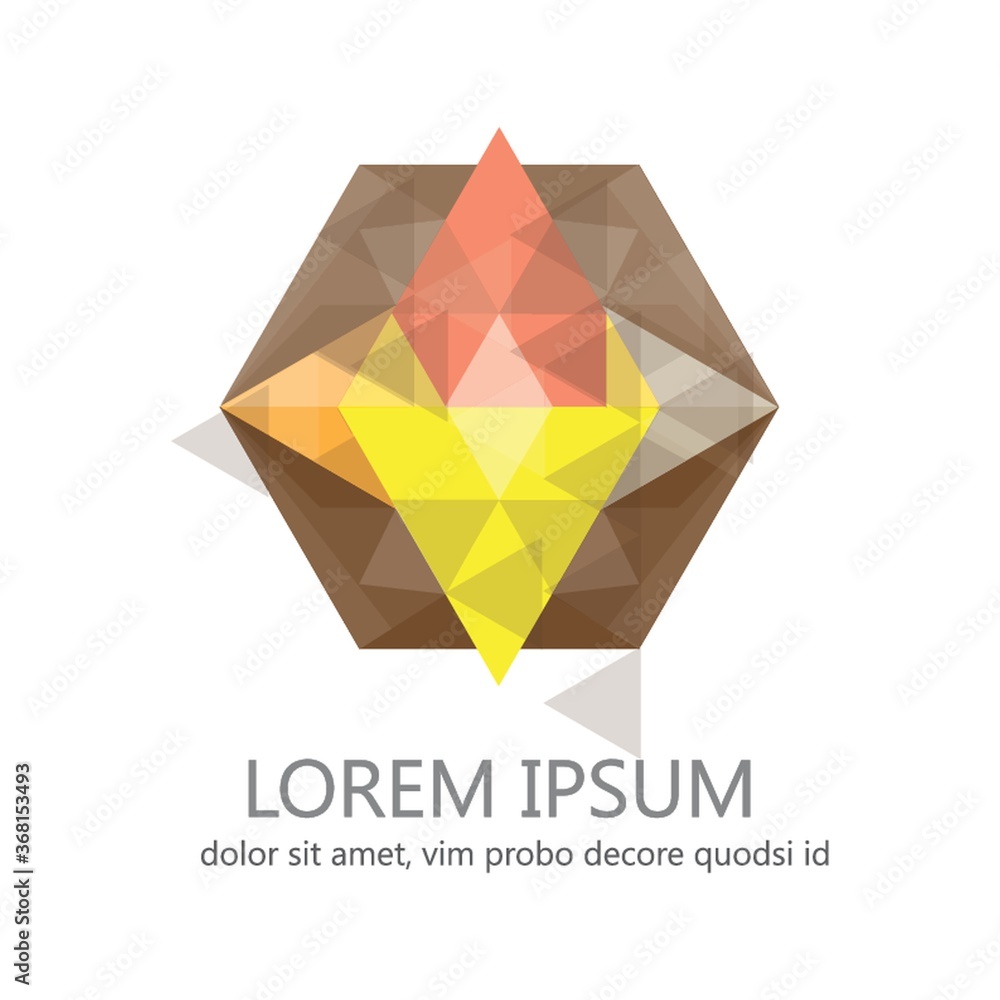 Fototapeta premium abstract icon