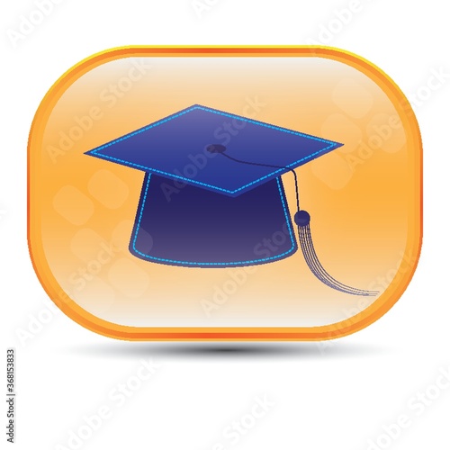 mortar board button
