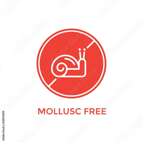 mollusc free label