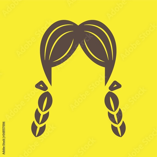 girl hair plait