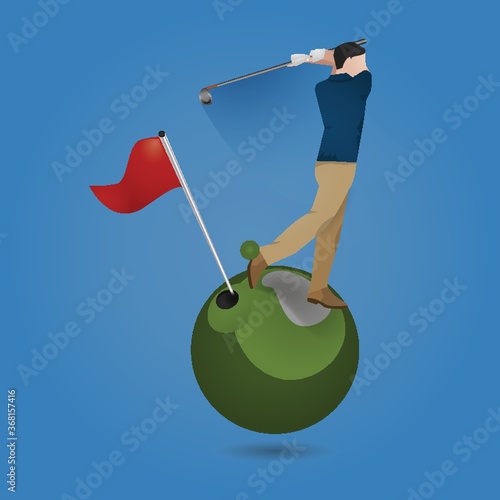 golf player