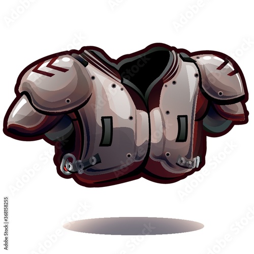 american football shoulder pad