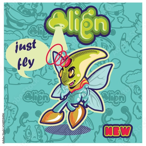 alien character design © captainvector