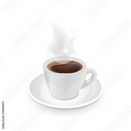 cup of hot coffee