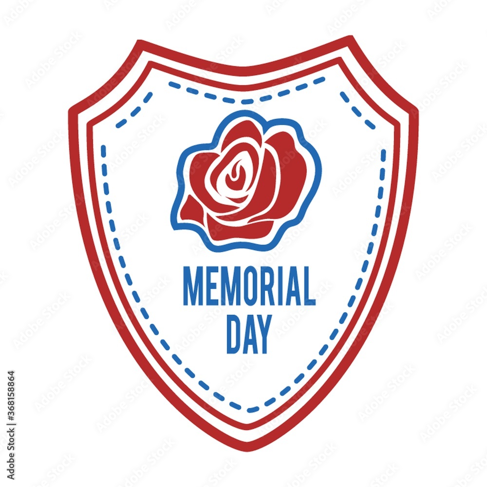 memorial day label memorial day label