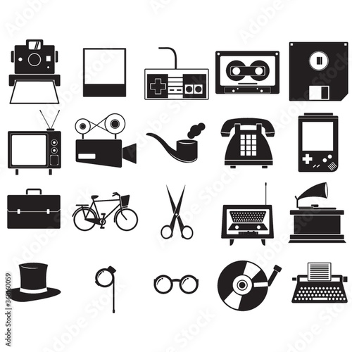 retro icons