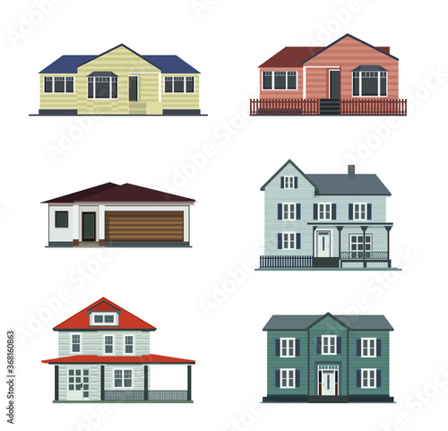 Wallpaper Mural Isometric urban city building Torontodigital.ca