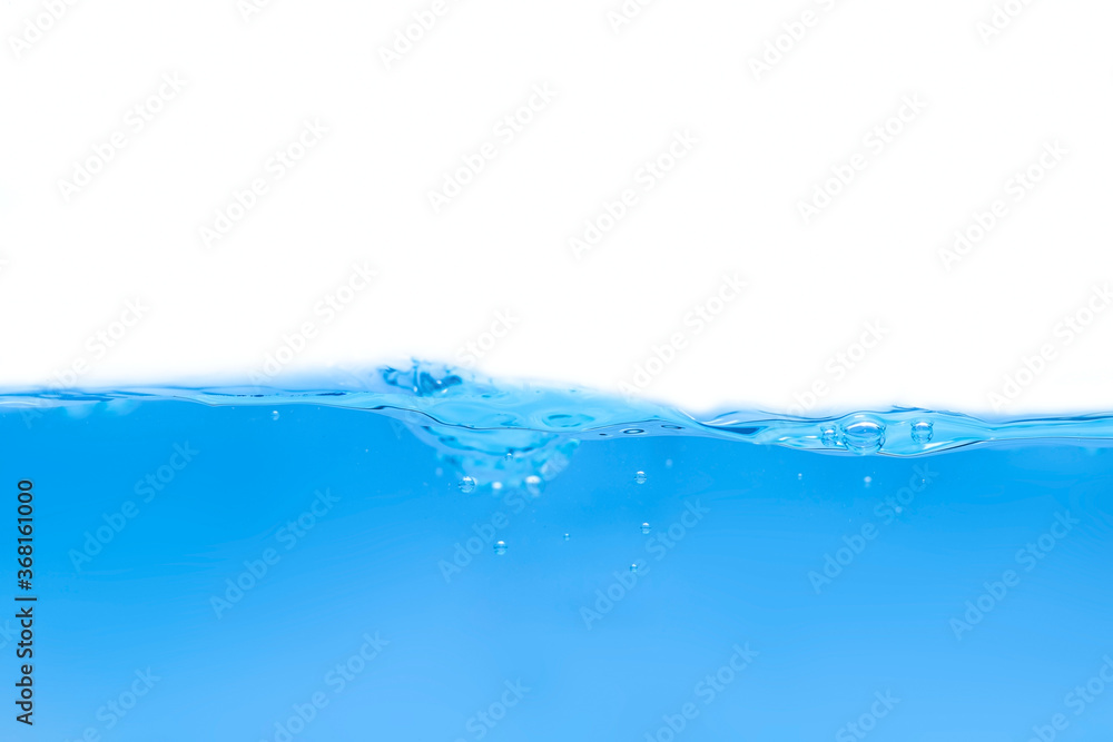 Water droplets moving in waves Water droplets moving in waves