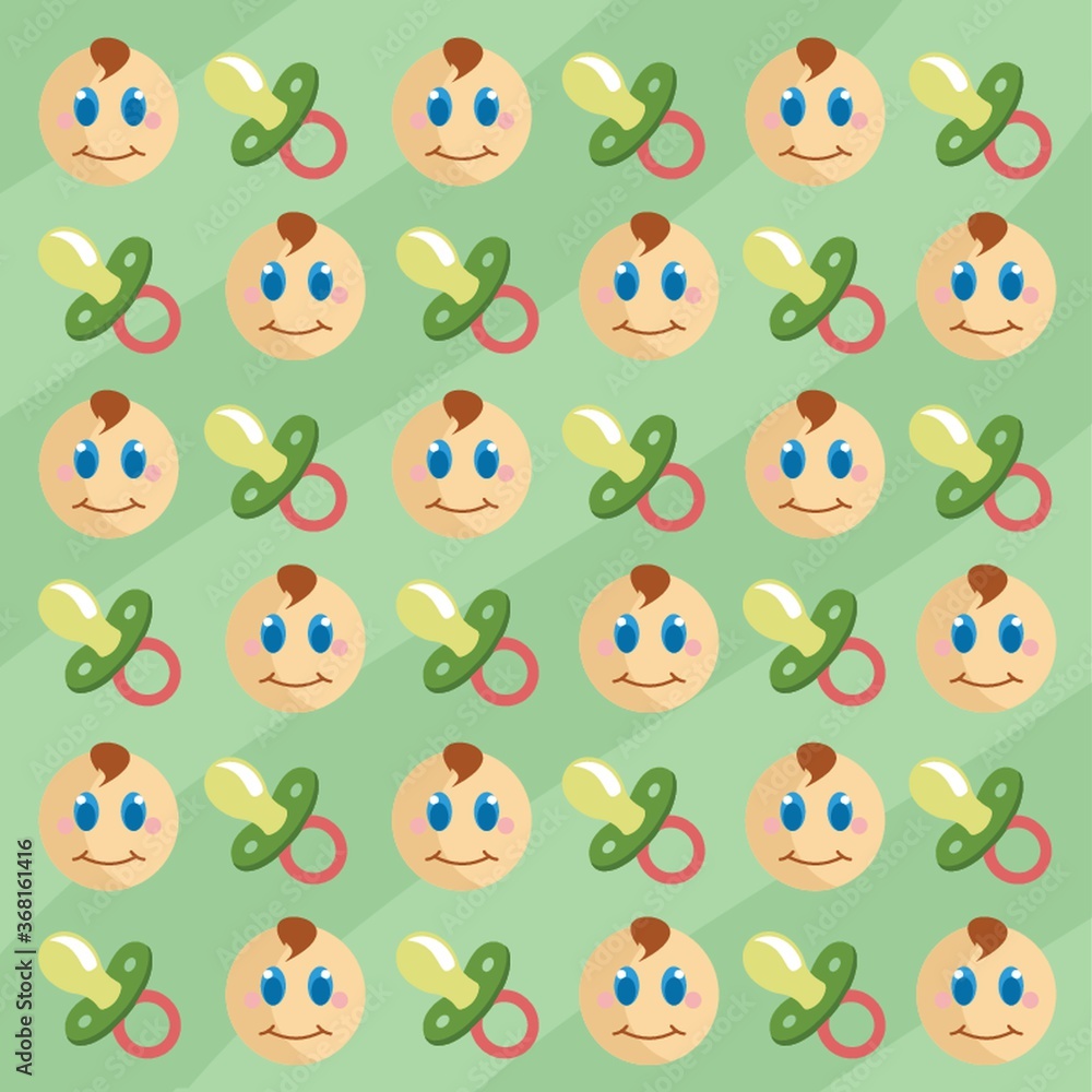 baby and pacifier background baby and pacifier background