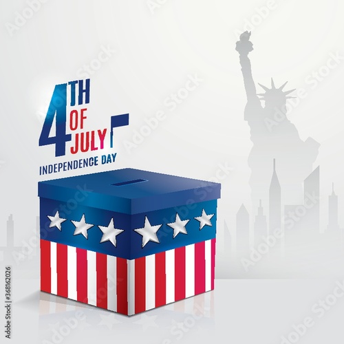 4th of july independence day poster