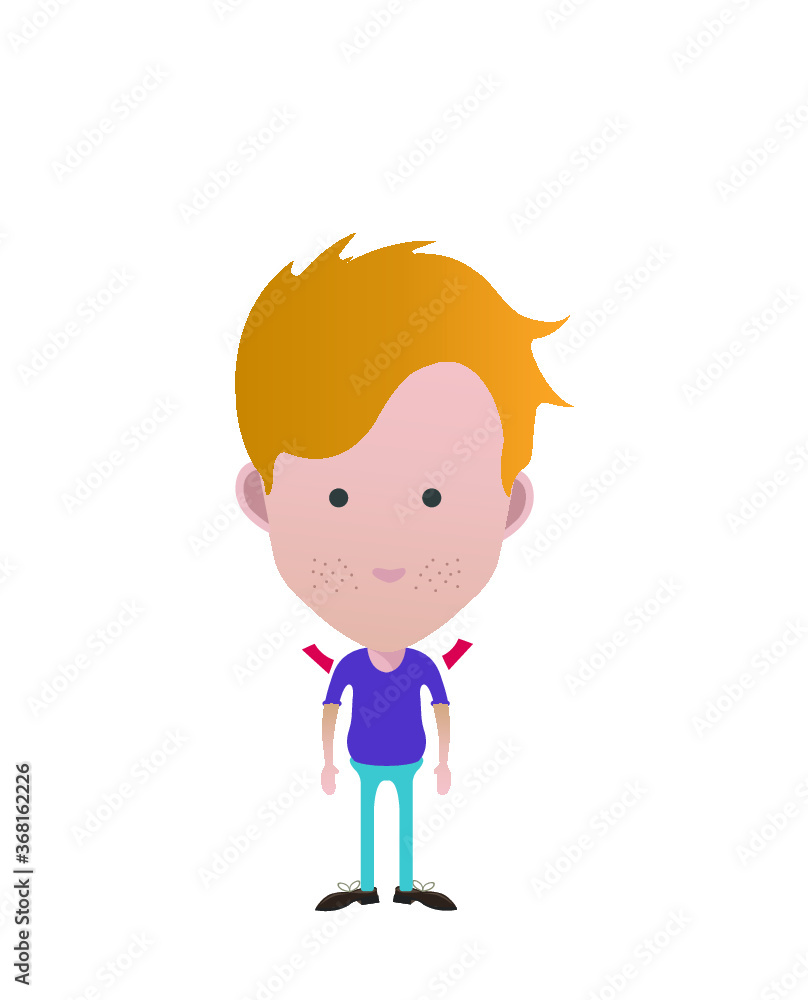 People cartoon figures and avatars People cartoon figures and avatars