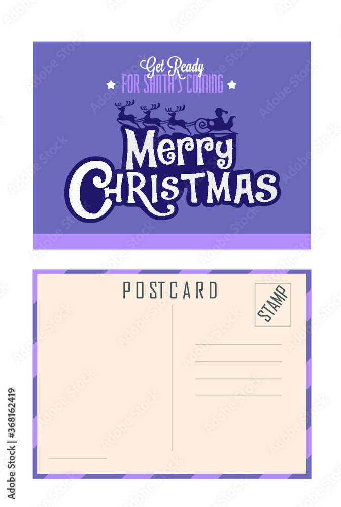 Fototapeta premium Christmas greeting cards
