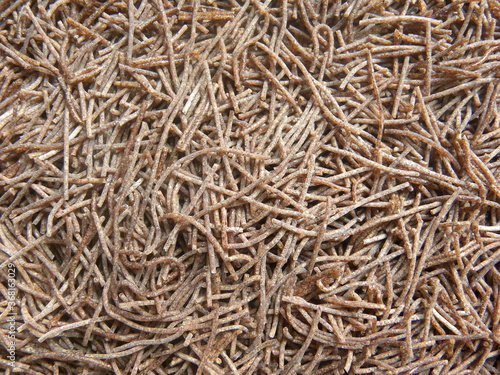 Brown color raw Pearl millet vermicelli pasta