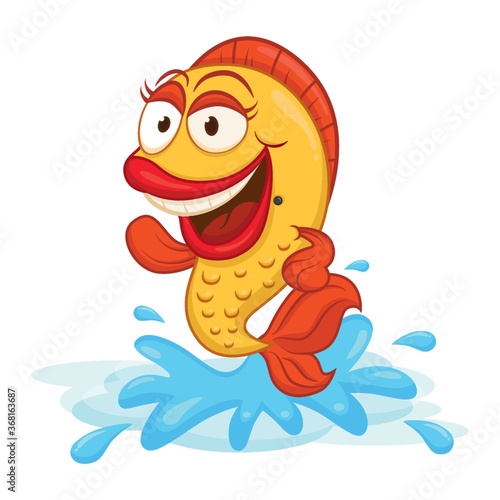 fish cartoon
