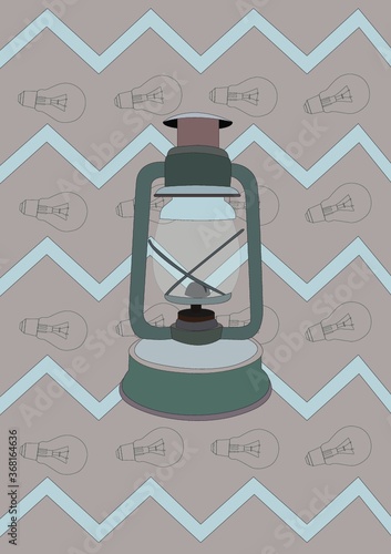 kerosene lantern