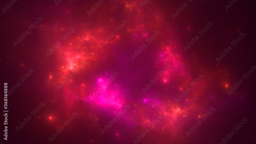 Fototapeta premium 3D rendering abstract colorful fractal light background