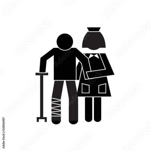 nurse assisting a patient