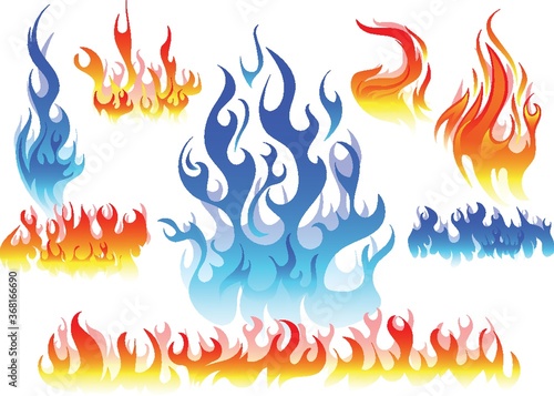 graphical fire elements