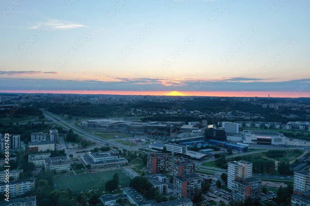 paris at sunset