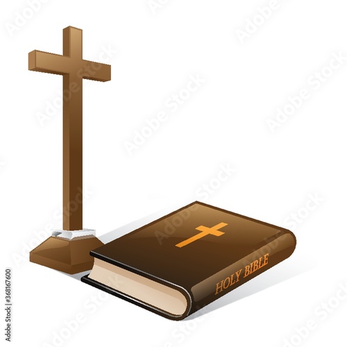 bible and the cross