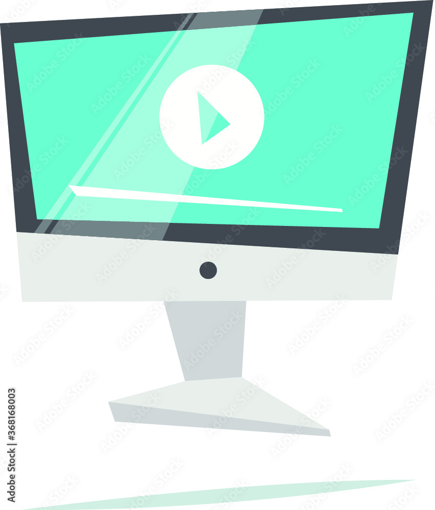 Computer vs video player. Computer vs video player.