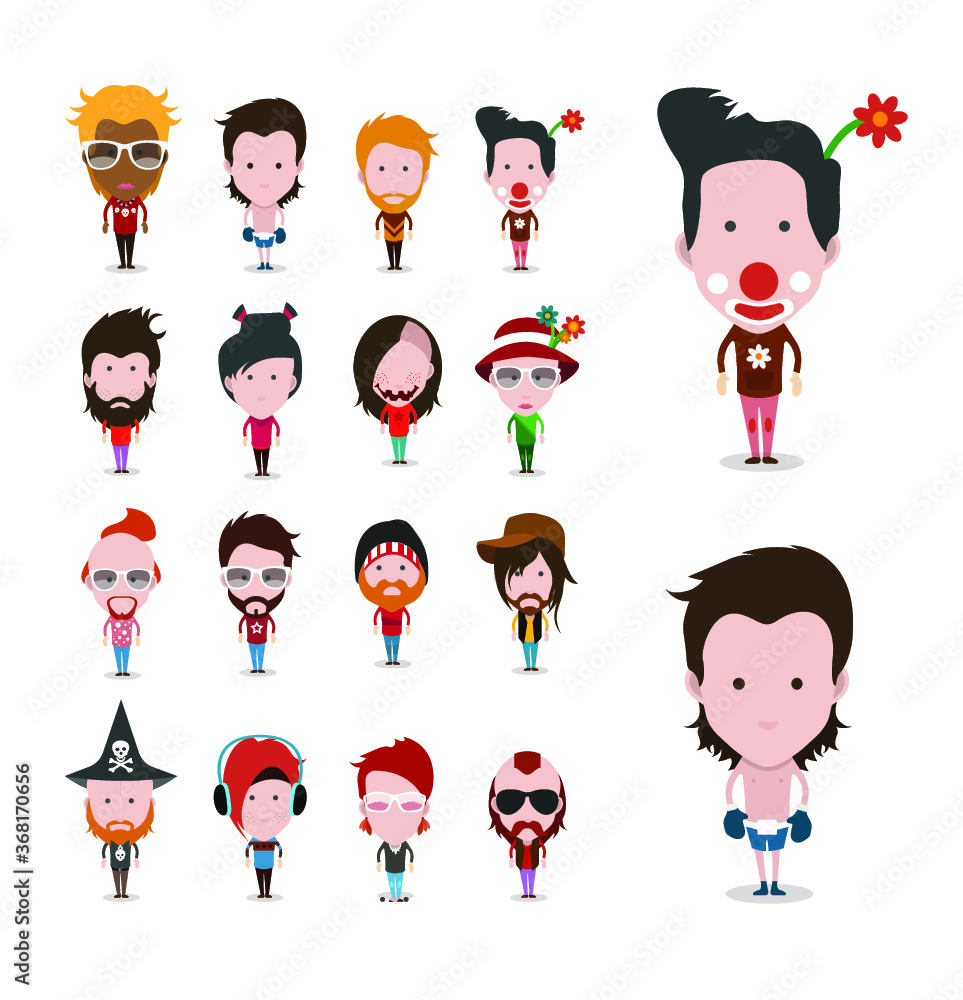 Figures and avatars Figures and avatars