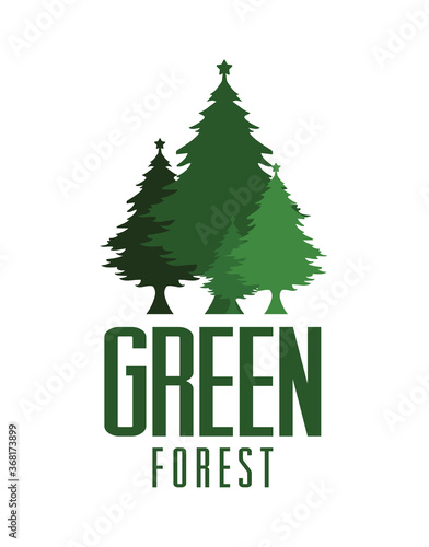 Christmass tree with 
advent wreath