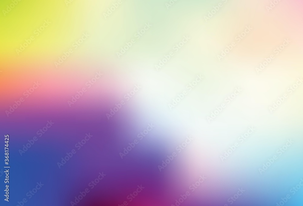 Obraz premium Light Multicolor vector glossy abstract layout.